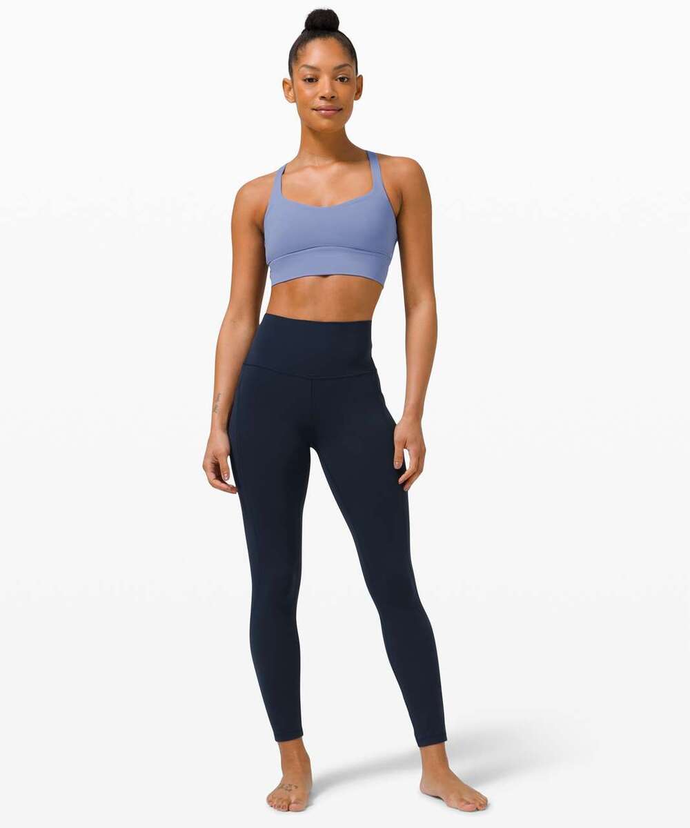 Lululemon Align High Rise Pant with Pockets 25" True Navy size 8